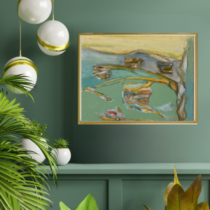 The Beehives in Moynihan's Field Before the Storm  -  Beehive Series I